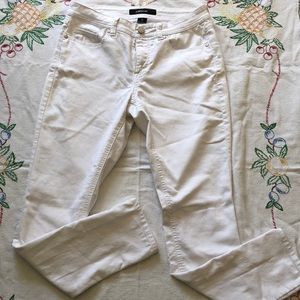 Jordache white jeans, size 10